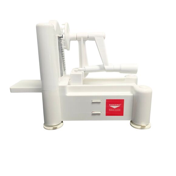 Paderno World Cuisine Plastic Spiralizer Vegetable Slicer - 3 Blade - Picture 2 of 7